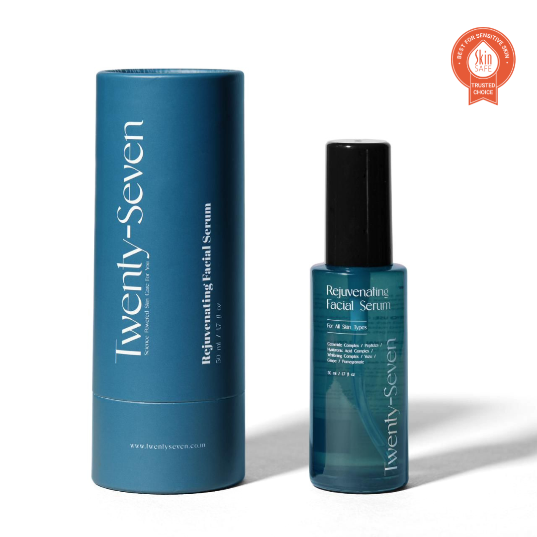 Rejuvenating Facial Serum with Ceramides, Peptides and Hyaluronic Acid Complex