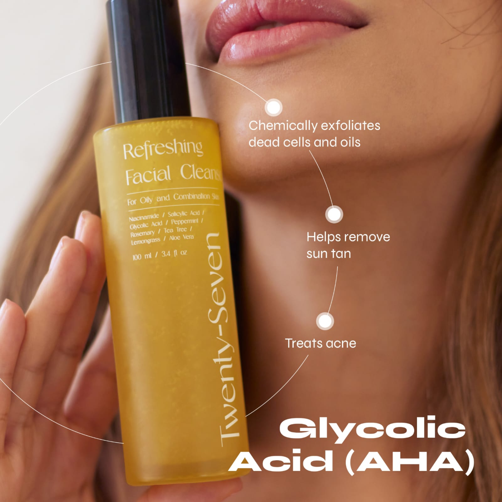 Cleanser with Glycolic Acid