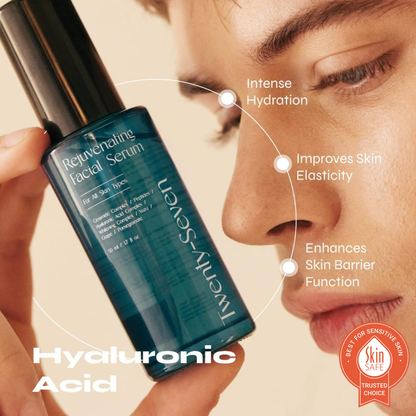 Rejuvenating Facial Serum with Ceramides, Peptides and Hyaluronic Acid Complex