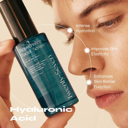 Rejuvenating Facial Serum with Ceramides, Peptides and Hyaluronic Acid Complex