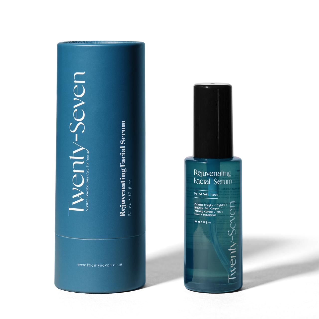Rejuvenating Facial Serum with Ceramides, Peptides and Hyaluronic Acid Complex