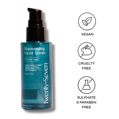 Rejuvenating Facial Serum with Ceramides, Peptides and Hyaluronic Acid Complex