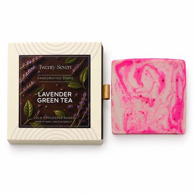 Lavender Green Tea: Soap with retail box